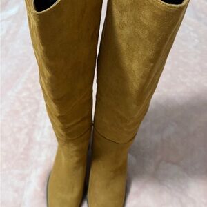a new day Camel Heeled Boots